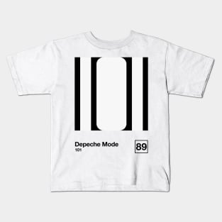 101 / Minimal Style Graphic Artwork Design Kids T-Shirt